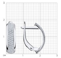 Серьги SOLOVOV JEWELRY 028162 фото №2 — интернет-магазин Desire.md