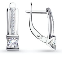 Серьги SOLOVOV JEWELRY 028404-3 фото №3 — интернет-магазин Desire.md