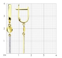 Cercei SOLOVOV JEWELRY 028572-2 imaginea #2 — magazin online Desire.md