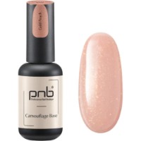 Bază pentru gel-lac PNB Camouflage Base Gold Peach 8ml imaginea #1 — magazin online Desire.md