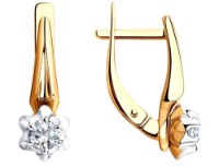 Серьги SOLOVOV JEWELRY 51-120-00734-1 фото №2 — интернет-магазин Desire.md