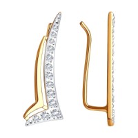 Серьги SOLOVOV JEWELRY 51-120-01635-1