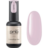 Bază pentru gel-lac PNB Camouflage Base Light Pink 8ml imaginea #1 — magazin online Desire.md