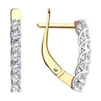 Серьги SOLOVOV JEWELRY 51-120-01914-1 фото №2 — интернет-магазин Desire.md