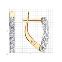 Серьги SOLOVOV JEWELRY 51-120-01914-1 фото №3 — интернет-магазин Desire.md