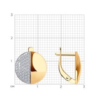 Cercei SOLOVOV JEWELRY 51-120-02253-1 imaginea #4 — magazin online Desire.md