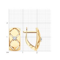 Серьги SOLOVOV JEWELRY 51-120-02851-1 фото №2 — интернет-магазин Desire.md