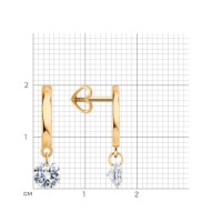 Cercei SOLOVOV JEWELRY 51-122-00487-1 imaginea #4 — magazin online Desire.md