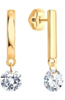 Cercei SOLOVOV JEWELRY 51-122-00487-1