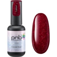 Bază pentru gel-lac PNB Crystal Base Cabernet 8ml imaginea #1 — magazin online Desire.md