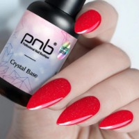 Bază pentru gel-lac PNB Crystal Base Merlot 8ml imaginea #2 — magazin online Desire.md