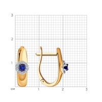 Cercei SOLOVOV JEWELRY 51-220-00826-1 imaginea #3 — magazin online Desire.md