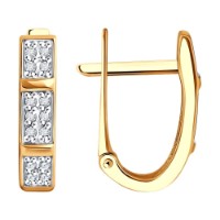 Cercei SOLOVOV JEWELRY 51-220-01986-1 imaginea #3 — magazin online Desire.md