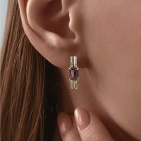 Cercei SOLOVOV JEWELRY 51-220-02342-1 imaginea #2 — magazin online Desire.md