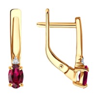 Cercei SOLOVOV JEWELRY 51-220-02400-2 imaginea #2 — magazin online Desire.md