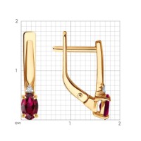 Cercei SOLOVOV JEWELRY 51-220-02400-2 imaginea #3 — magazin online Desire.md