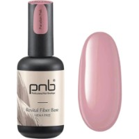 Bază pentru gel-lac PNB Revital Fiber Base Porcelain Pink Hema Free 17ml