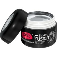 Gel pentru desen PNB Gel Paint Silver Fusion 5ml