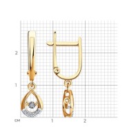 Cercei SOLOVOV JEWELRY 51-221-01252-1 imaginea #3 — magazin online Desire.md