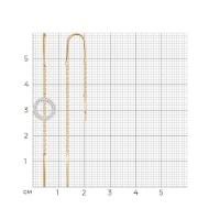 Cercei SOLOVOV JEWELRY 51-223-00451-1 imaginea #4 — magazin online Desire.md