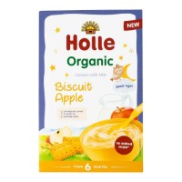 Органическая каша Holle Cereal with Milk Biscuit Apple 250g