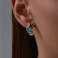 Cercei SOLOVOV JEWELRY 51-320-00921-1 imaginea #2 — magazin online Desire.md