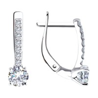 Cercei SOLOVOV JEWELRY 52-120-02334-1 imaginea #3 — magazin online Desire.md