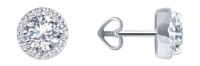 Серьги SOLOVOV JEWELRY 52-122-02352-1 фото №2 — интернет-магазин Desire.md
