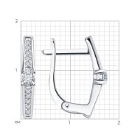 Cercei SOLOVOV JEWELRY 52-220-01760-1 imaginea #2 — magazin online Desire.md