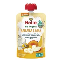 Детское пюре Holle Organic Banana Lama 100g