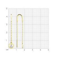 Cercei SOLOVOV JEWELRY 53-123-00729-1 imaginea #2 — magazin online Desire.md