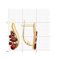 Cercei SOLOVOV JEWELRY 725119 imaginea #2 — magazin online Desire.md