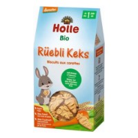 Biscuiți pentru copii Holle Organic Carrot 125g