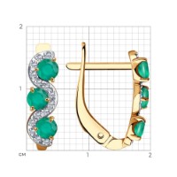 Серьги SOLOVOV JEWELRY 728192 фото №4 — интернет-магазин Desire.md