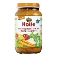 Детское пюре Holle Organic Mixed Vegetables with Rice 220g