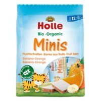 Фруктовые батончики Holle Organic Banana & Orange 100g
