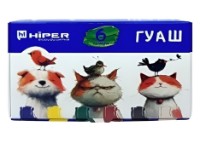 Художественные краски Hiper Gouache 6 Colors (10798)