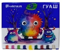Художественные краски Hiper Gouache 9 Colors (10781)