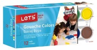 Художественные краски Lets 12 Colors (L-5112)