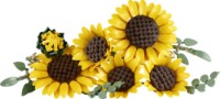 Set de construcție Lego Botanicals: Sunflower Bouquet (11502)