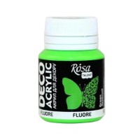 Художественная краска Rosa Talent Deco Acrylic 92 Green Fluore 20ml (323060192)