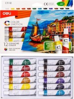 Художественные краски Deli Color Emotion 12pcs (DLEC11-12)