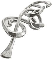 Brain Puzzle Eureka Mini Huzzle Enigma Silver (515190)