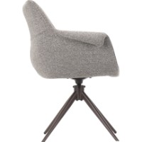 Scaun Deco Mavia MIH-D510B Grey imaginea #3 — magazin online Desire.md