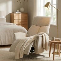 Fotoliu Deco Recliner Taren ROM-010 Beige imaginea #3 — magazin online Desire.md