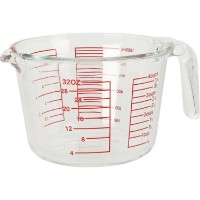 Vas gradat EH 1l 11cm стекло (56673)