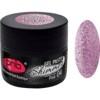 Гель для дизайна ногтей PNB Shimmer Gel Paste 04 Pink 5ml