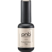 Top pentru gel-lac PNB Protect Glow Top No-Wipe UF 8ml