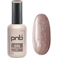 Gel de construcție PNB Strong Liquid Gel 035 Golden Latte 17ml
