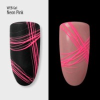 Gel pentru desen PNB WebGel Neon Pink 5ml imaginea #2 — magazin online Desire.md